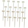 Toddmomy 20 Pcs Mini Wooden Hammer for Natural Cake Mallets Lightweight Easy to Carry for Educational Play Home Decoration Fun Hand Training Exercise view 1