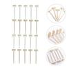 Toddmomy 20 Pcs Mini Wooden Hammer for Natural Cake Mallets Lightweight Easy to Carry for Educational Play Home Decoration Fun Hand Training Exercise view 4