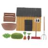 LIOOBO Miniature Farmhouse Decor Model Trees Mini Garden Tools Educational Plaything Miniature Garden Decor view 1