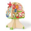 Monlurd Montessori Wooden Tree Activity Center, Sensory Table & Busy Board for Toddlers 1-3, 4-Season Learning Activity Cube for Playroom & Daycare view 1