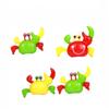 KESYOO 4pcs Wind Up Crabs Fun Plastic Clockwork Crabs for Red Green Yellow Safe Engaging for Easter and Parties view 1