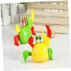 KESYOO 4pcs Wind Up Crabs Fun Plastic Clockwork Crabs for Red Green Yellow Safe Engaging for Easter and Parties view 4