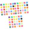 Abaodam 3sets Resin Dices for Board Games Mixed Color Dice Portable Party Props and Learning Tools Fun Entertainment Dices for All Occasions 30pcs*3 view 1