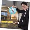Abaodam 1pc Erasable Prize Wheel Portable Turntable Wall Hanging Game for Parties Fundraisers and Events Fun Spinning Wheel with Construction and Easy to Use Design view 4