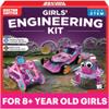 Doctor Jupiter Girls Ultimate Engineering Kit for Ages 8+ | Build Your Own Catapult, Race Car & Scribbling Robot | Birthday Gift Ideas for Girls 8-9-10-11-12 Year Olds | STEM Kit, Educational Toys view 1