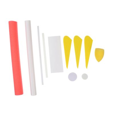 Milisten 1set Foam Finger Rockets Flying Toy for Boys and Girls Random Colors for Outdoor Fun Birthday Parties and