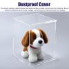 4" 6" 10" 12" 14" 16" 18" 20" High Art Display Case, Visible Clear Acrylic Storage Box for Action Figures, Small Plastic Dustproof Cover(L30xW30xH45cm/12x12x18) view 3