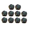 Abaodam 10pcs Mini Acorn Squash Simulation Pumpkins for House Photography Props Realistic Fall Decor for Halloween Thanksgiving and Seasonal Celebrations view 1