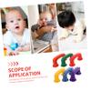 KICHOUSE 6Pcs Whisper Phone Plastic Educational for Boys Enhance Reading Skills Fine Motor Development Lightweight Portable for Fun Learning view 3