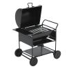 /12 Dollhouse Miniature BBQ Grill BBQ Grill Oven Model for RC Car Decoration, Grill Cart Accessory for /12 Scale view 1