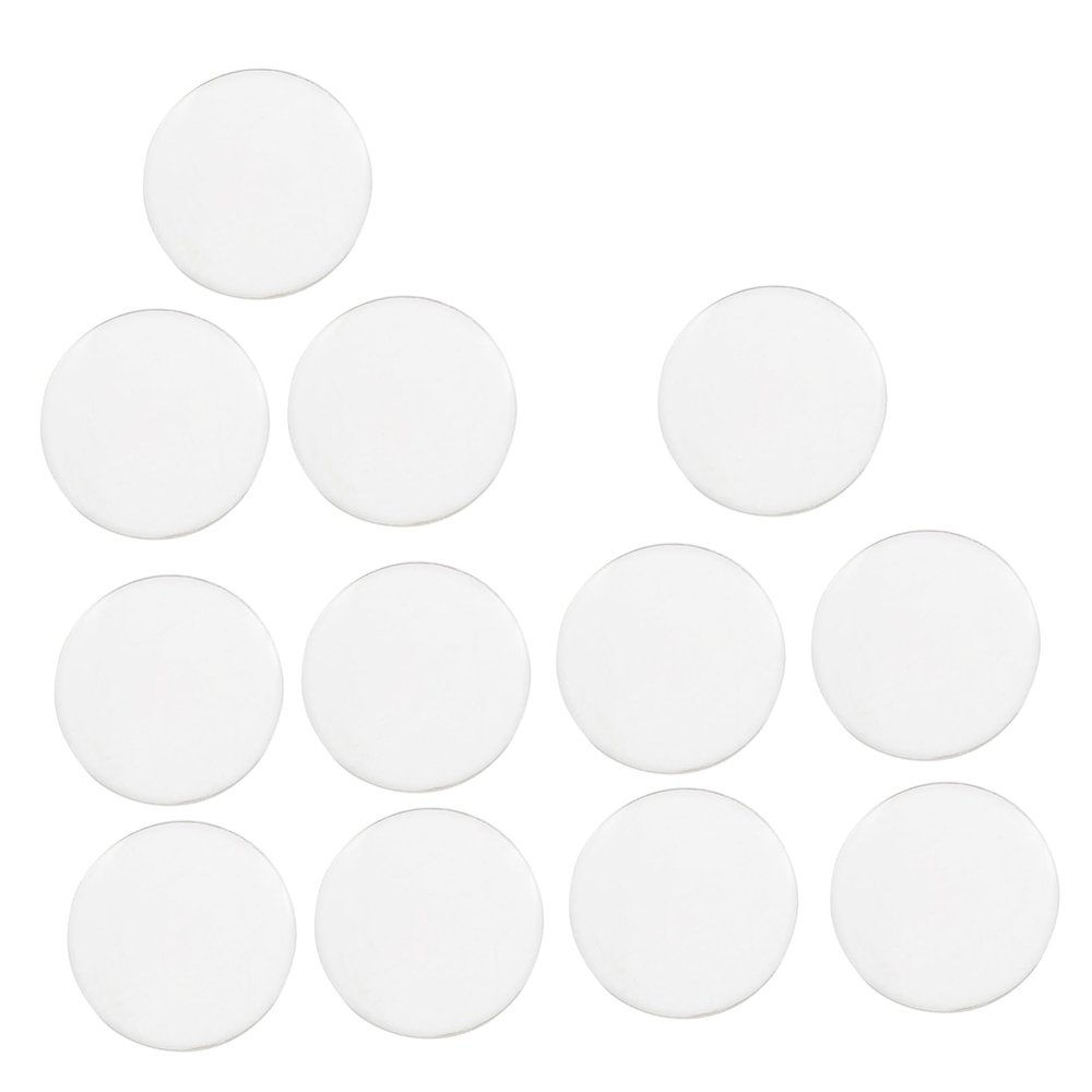 12pcs Convex Lens Set Biconvex Optical Magnifying Lenses for Science Experiments and Physics Teaching Tools