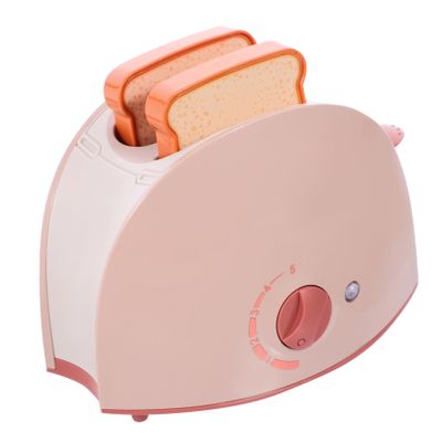 HONMEET 1 Set Electric Toaster for Fun Simulation Bread Maker Easy to Use Play Kitchen Accessory Birthday Present for Young Chefs Encourages Imaginative Cooking Play