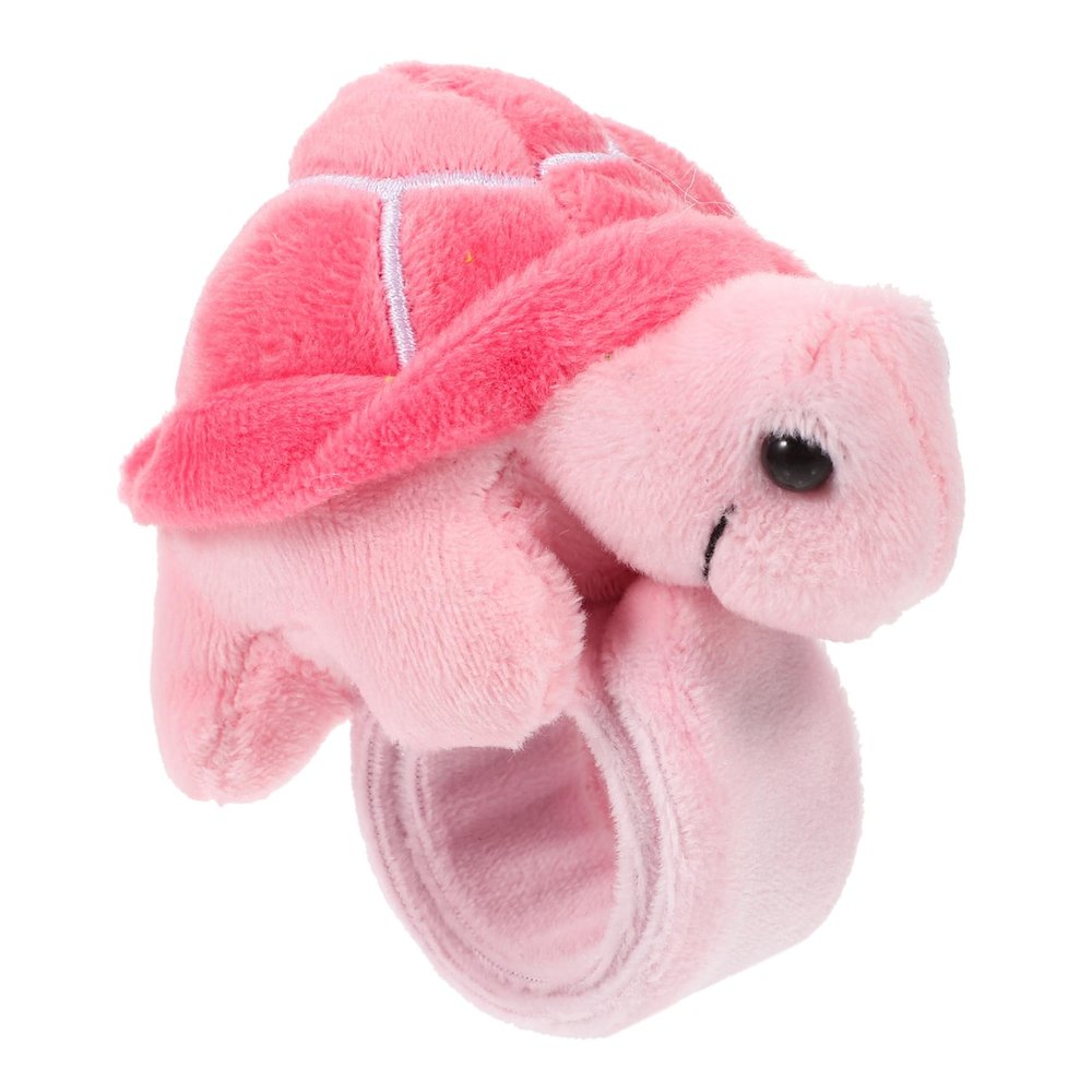 BCOATH Plush Cartoon Turtle Slap Bracelet Adorable Animal Snap Band for Adults Lightweight and Compact present for Festivals and Fun Decorations