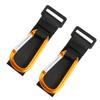 Abaodam 2pcs Non Slip Stroller Organizer Hooks Clips for Easy Attachment Walkers Shopping Carts Wheelchairs Durable Hanger for Bags Accessories view 1