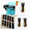 Abaodam 2pcs Non Slip Stroller Organizer Hooks Clips for Easy Attachment Walkers Shopping Carts Wheelchairs Durable Hanger for Bags Accessories view 3