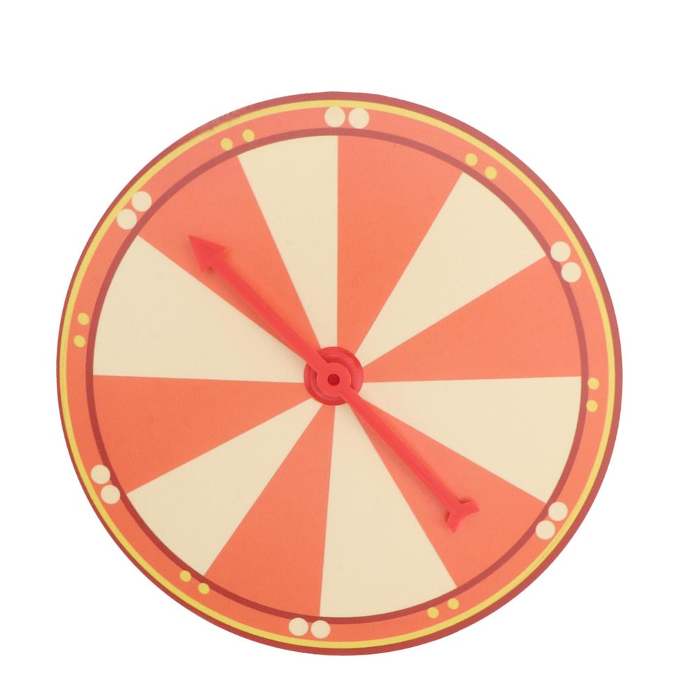 Abaodam 1 Set Prize Wheel Set for Teaching Activities Rotary Game Prop for Fundraisers Parties and Classrooms Engaging Creativity and Skills Development