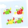 BESPORTBLE 4pcs Wind Up Crab for Clockwork Crabs Red Green Yellow Fun and Safe Wind Up for Easter Baskets Prize Boxes and Spring Parties view 4