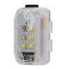 Drone Strobe Light Anti Collision Rechargeable LED Lamp Small Lightweight with 6 High Brightness LEDs for Mini 4 Pro Air 3 Mavic 3 Mini 2 SE RC Drones ABS Material 1.57x1.1x0.61in view 2