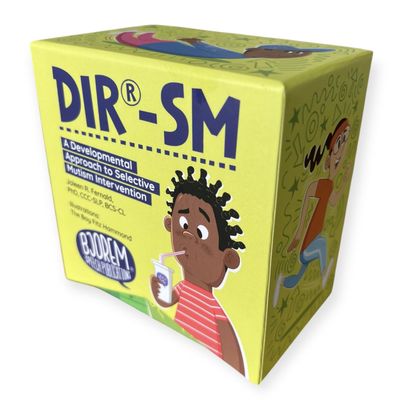 Bjorem Speech DIR-SM Selective Mutism Speech Therapy Deck Developmental DIR-Based Cards for Anxiety-Driven Non-Speaking Kids