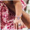 LIOOBO 6 Sets Jewelry for Necklaces Bracelets Earrings and Rings Birthday and Christmas Ages Delicate Safe Costume Jewelry view 3