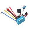 60A Brushless ESC High Performance Electronic Speed Controller for 1/10 RC Model Car Boat with 320A Peak Current 5.8V 3A BEC Male T Power Connector view 4