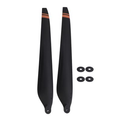 Agricultural Drone Propeller Low Noise Foldable Plastic Plant Drone Propeller Replacement for X8 Plus Power Set 1 Pair 36cm (CW)