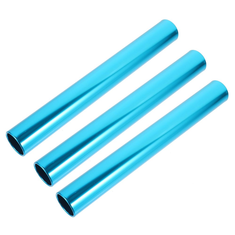 POPETPOP 3Pcs Running Relay Sticks Safe Lightweight Track Relay Equipment for Outdoor Races Comfortable Grip for All Ages Slip Design