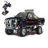 wheelfun HG 1/10 RC Pickup Model 4 * 4 Rally Car Racing Crawler P409 2.4G Radio ESC Motor Hobby Grade Model for Adult Hobby(Black) view 1