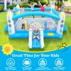 BKNROIHB Multifunctional Inflatable Bouncer for Kids with Blower - 198" x 180" Play Area - 96" Tall - Outdoor Family Fun view 4