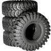 1.3 Crawler Tires 70 * 26mm All Terrain Super King Trekker Rubber Soft Sticky Tyres for 1/18 1/24 Axial SCX24 AX24 FCX24 Ultimate RC Car XC-1 RTR CR-18P EVO Rc Model Upgrade Kits4 Pcs view 2