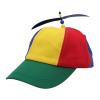EPIPHQNY Baseball Cap, Colorful Propeller Hat Kids Hat Carnivals Costume Children Hats for Parties Festivals and Carnivals view 1
