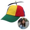 EPIPHQNY Baseball Cap, Colorful Propeller Hat Kids Hat Carnivals Costume Children Hats for Parties Festivals and Carnivals view 2