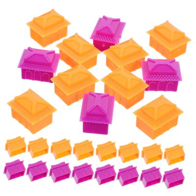 Abaodam 40pcs Replacement Game Tokens for Rich Man Board Game House Pieces for Enhanced Gameplay and Lightweight for Group Play