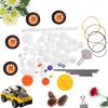 78Pcs Gear Package Kit Pulley Belt Rack Kit DIY Gear Assortment Accessories Set DIY Parts Gears view 4