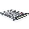 for Axial for SCX10 90046 for TRX4 1/10 RC Crawler RC Car Roof Rack Metal Luggage Carrier with Light Bar 232 * 153mm Rc Car Headlamps Lights(Roof Rack and Light) view 3