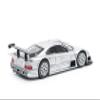 1:64 Scale Diecast Model Car Compatible with Pop Race Mercedes-Benz CLK AMG GTR (Silver) Street Version Limited Edition PR640158 view 4