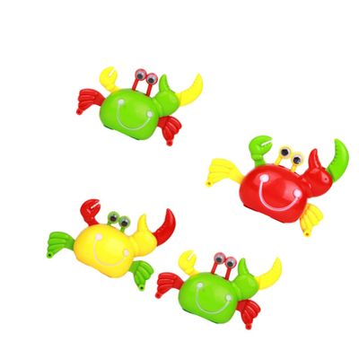 4pcs Wind Up Crabs for Clockwork Crabs Red Green Yellow Engaging and Safe Wind Up for Easter Baskets and Parties