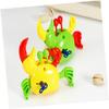 4pcs Wind Up Crabs for Clockwork Crabs Red Green Yellow Engaging and Safe Wind Up for Easter Baskets and Parties view 2