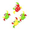 4pcs Wind Up Crabs for Clockwork Crabs Red Green Yellow Engaging and Safe Wind Up for Easter Baskets and Parties view 3