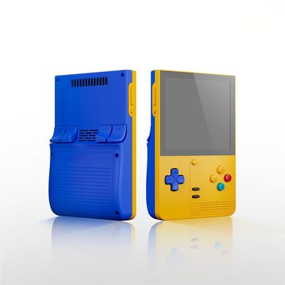 ZWXYVUT RP classic Retro Handheld Game Console, 6+128G, 3.92-inch Touchscreen 1080p Portable Android Gaming Handheld with Adreno A12 GPU & WiFi 5/BT5.1, Android 14 (Yellow)