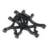 2Pcs Metal Rear Lower Suspension Arm for ARRMA 1/7 Limitless Infraction 6S 1/8 Typhon 6S RC Car Upgrade Parts,Black view 2