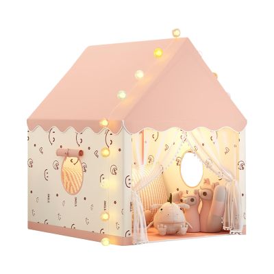 Ergocar Children's Tent Indoor Outdoor Game House Castle with Mat Ball Light Cloud Butterfly Suitable for Toddlers Boys and Girls