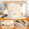 Ergocar Children's Tent Indoor Outdoor Game House Castle with Mat Ball Light Cloud Butterfly Suitable for Toddlers Boys and Girls view 4