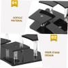 Zerodeko Tiered Shelf Organizer Doll Display Stand Acrylic Rack Figure Display Holder Showcase view 3