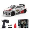 1/43 RC Drift Car, 3CH High Speed Remote Control Racing Vehicle, 15KM/H High Speed Rechargeable Car, Gift for Adults & Hobbyist (Gyro Version/Rally Red) view 1