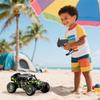 Contixo HC4A Kids Remote Control Car - 1:16 25 MPH 4WD All Terrain Off Road RC Truck with LED Lights, 2.4GHz Remote, Shock Absorption & Waterproof, High-Speed, for Boys 4-7, Green view 2