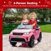 12V 4.5AH Electric Car for Kids, Children Ride On Toy with Parental Remote Control, Kids' Electric Vehicle with Soft Start Design/3 Speed/Double Seats & LED Lights view 2