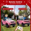 12V 4.5AH Electric Car for Kids, Children Ride On Toy with Parental Remote Control, Kids' Electric Vehicle with Soft Start Design/3 Speed/Double Seats & LED Lights view 3