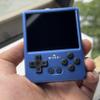 GKD Pixel 2 Metal Console 2.4-inch IPS Screen Aluminum Body Gaming Player Retro Pocket Mini Game Console Portable Handheld Come With 64GB TF Card (Blue) view 2