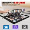 16-Pocket Card Binder - Card Binder Holds 832 Cards with Durable PU Leather & Side Loading for Baseball, Sport, MTG, TCG, PKM, Game Cards, Regular Cards Binder Double Sided Pocket Collector Album view 2